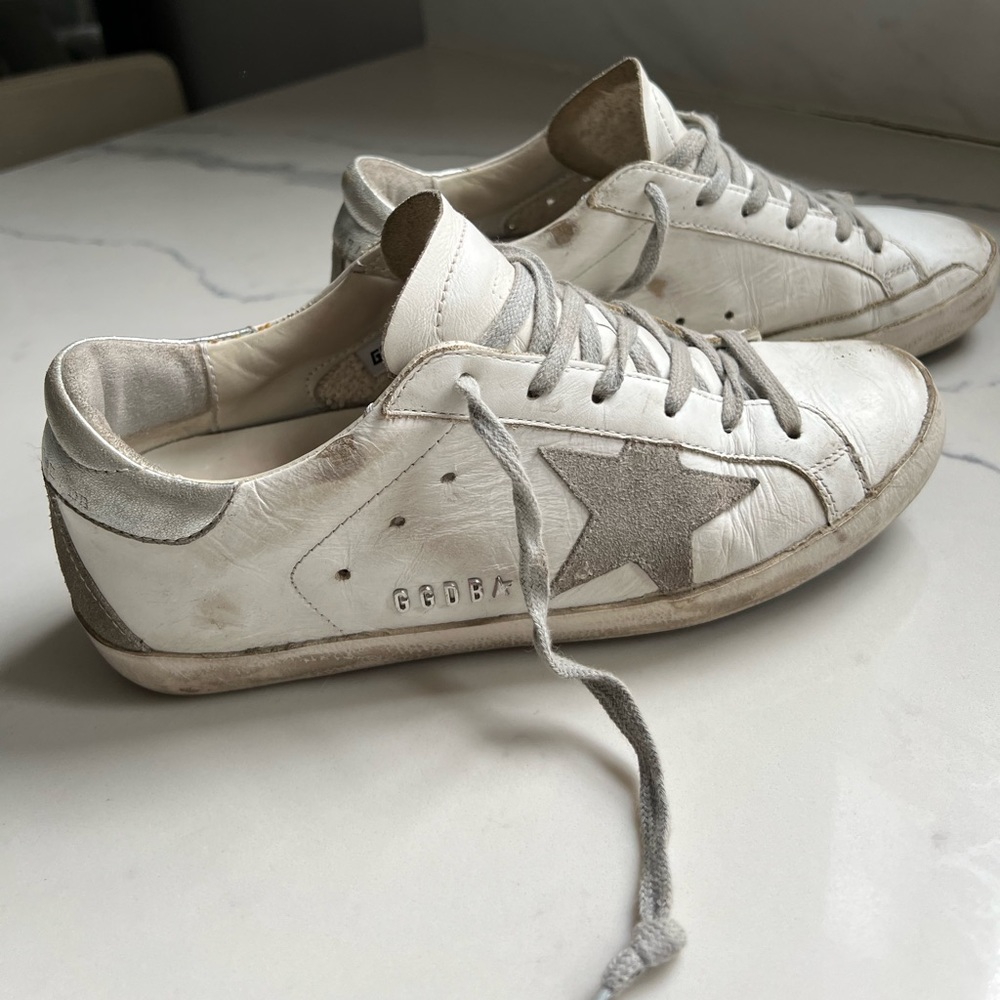 Golden Goose white size 37 (womens US 7)